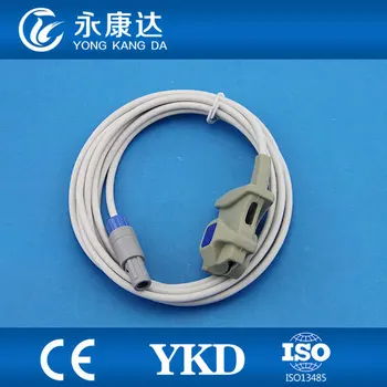 

2pcs YKD PM8002/6000/9201/7000 adult finger soft tip Spo2 sensor with radel 2bit-60 6pin plug,free shipping
