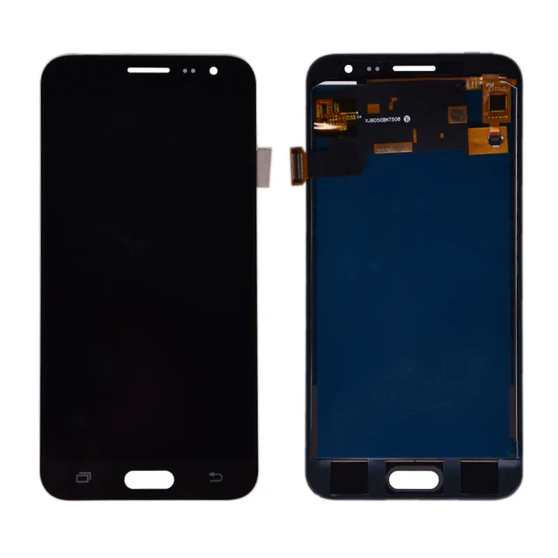 J320 lcd для samsung Galaxy J3 J320 J320A J320F J320M lcd дисплей кодирующий преобразователь сенсорного экрана в сборе регулировка яркости