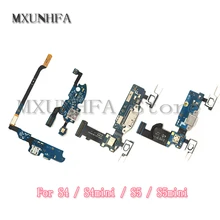 Зарядное устройство Порт гибкий кабель для samsung Galaxy S4 S5 Mini i9505 i9500 i337 i9192 i9195 G900 G900F док-станция разъем USB