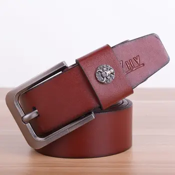 

Men Pu Leather Belt Faux Leather Waistband High Quality Belts For Men strap Mens Belts Designer Belts 2019 105-115cm,3.6cm