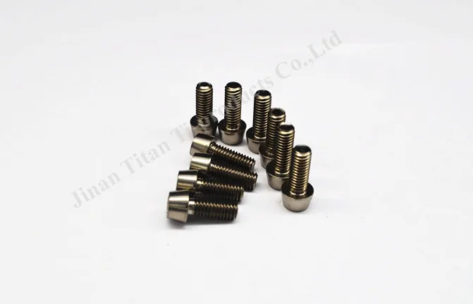 Gr5 titanium cone Болт С Головкой m6x10 mm|bolt screw|bolt head screwsbolt |