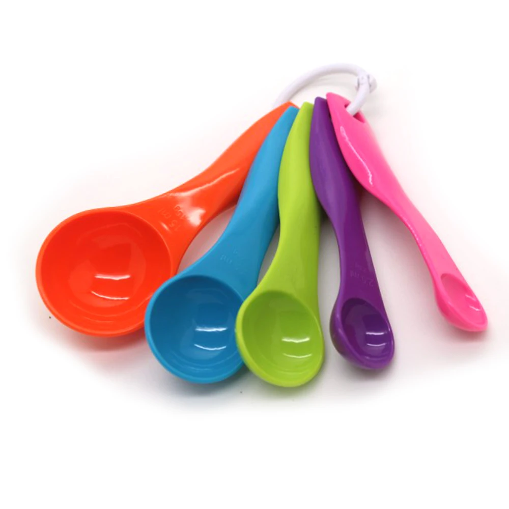 Buy 5pcs Scale Measuring Spoons Home Kitchen Seasoning