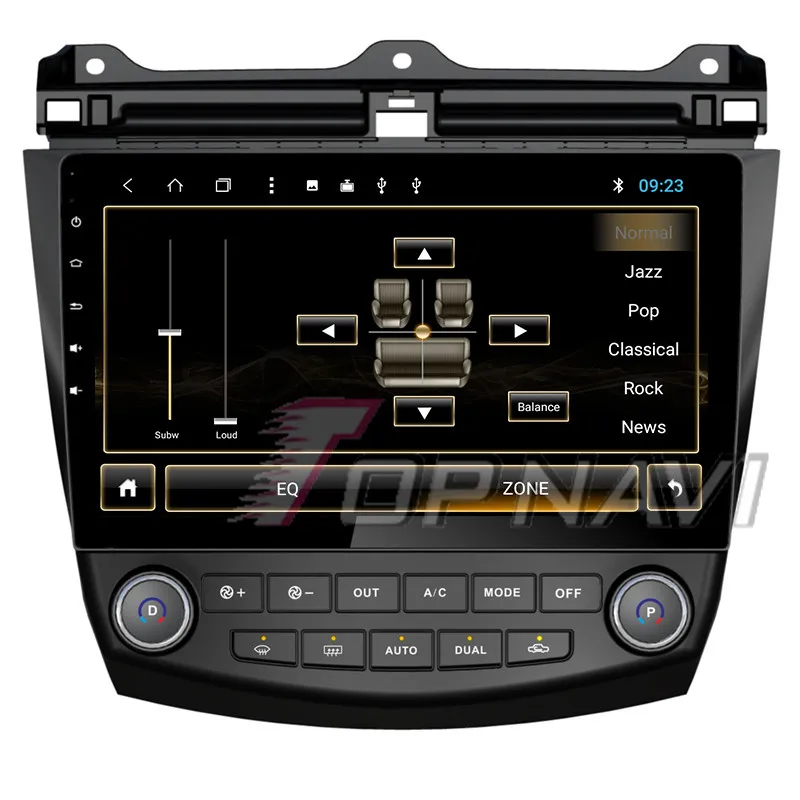  1 din For Honda Accord 2006