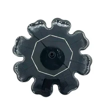 Солнечная Вода Mercury садовая Статуэтка плавающий фонтан Octagon Садовые принадлежности