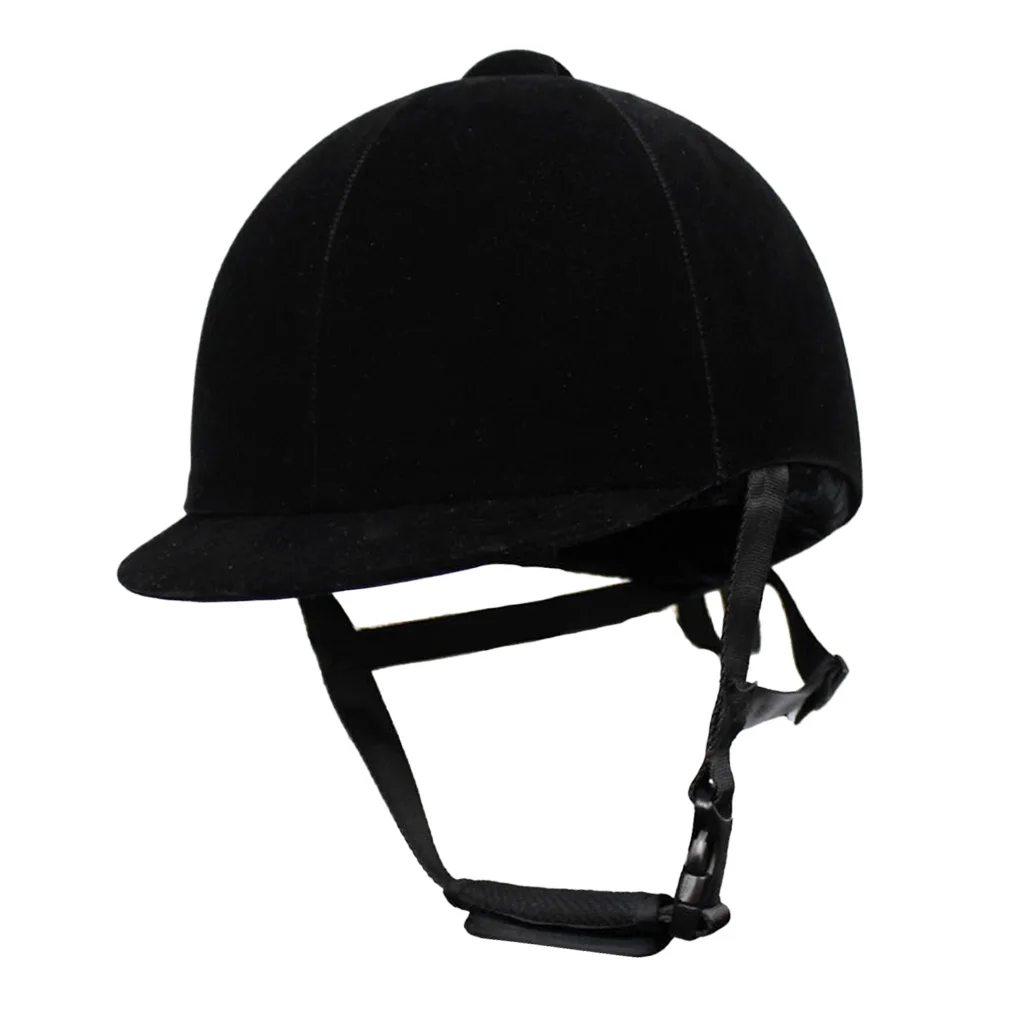 Шлем для верховой езды, для конного спорта, регулируемые школьные шлемы для новых и промежуточных наездников - Цвет: XL Black