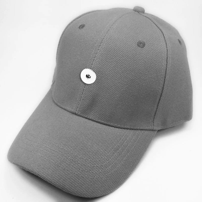 

Multicolor sports Baseball 18mm Snap button Caps DIY jewelry Hats TW206