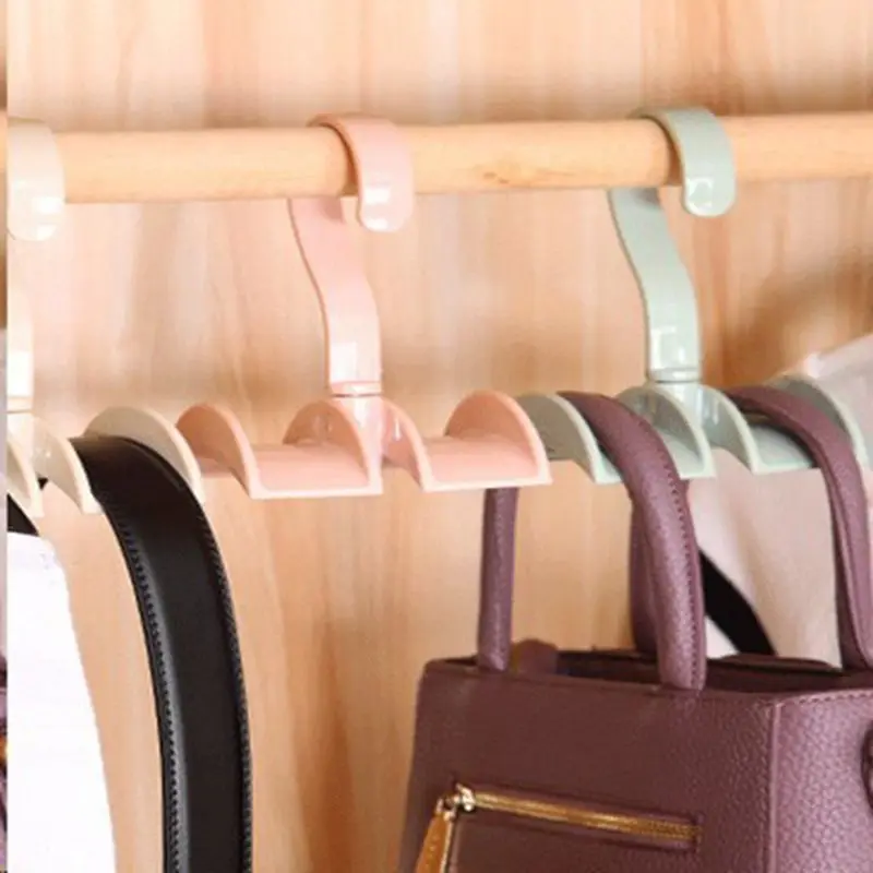 

Door Back Organising Hanging Belt Wardrobe Patented Multilayer Storage Bag Straps Handbag Hanging Strips Storage Rack