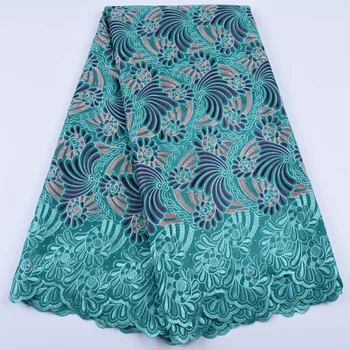 

Nigerian Wedding African Lace Fabric Fashion African Cotton Swiss Voile Lace In Switzerland High Quality Dry Lace Fabric A1676