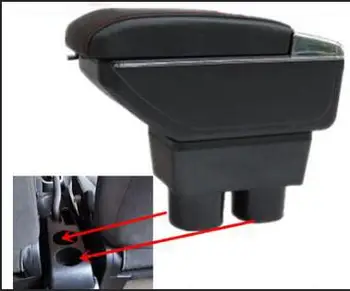 

For Nissan Tiida armrest box center Storage box with cup holder ashtray interior accessories parts decoration 2005-2014