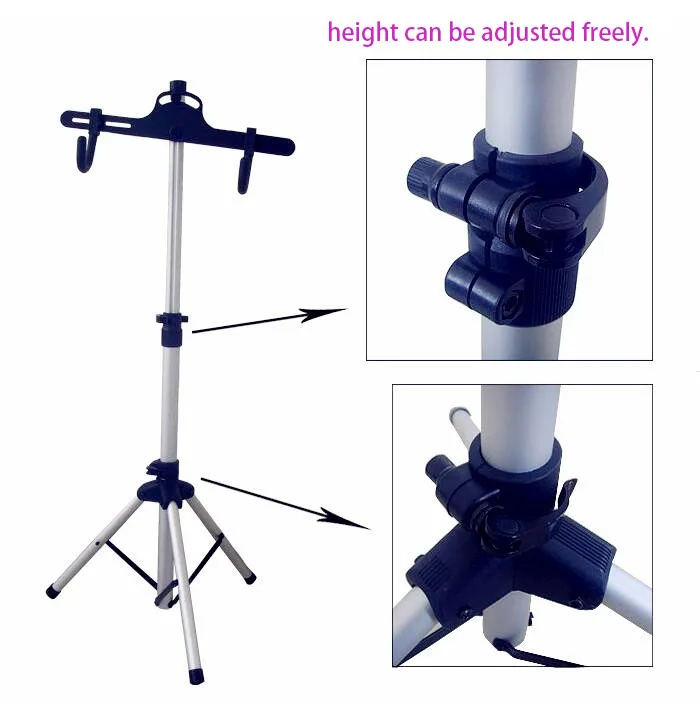 Newest!!! Aluminum Alloy Bike Repair Stand Adjustable Fold Bike Rack Holder Storage Bicycle Stand Bicycle Repair Tools