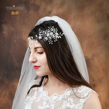TOPQUEEN HP65 ручной работы свадебная диадема Свадебный ободок Головные уборы свадебная диадема свадебные аксессуары для волос; свадебные Головные уборы