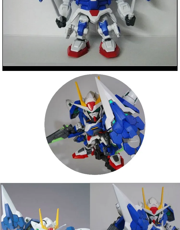 DIY сборка Q версия Gundam мех воин набор игрушек сборка строительных пазлов игрушки высокого качества 9 см робот