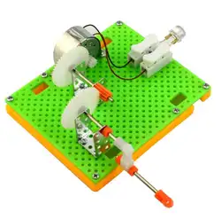 Рук коленчатого генератор DIY kit обучение ребенка материалы двигатель ручной работы игрушка Наука инструменты
