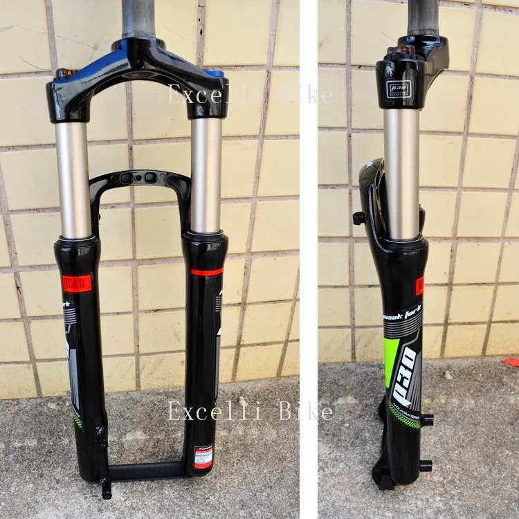 Excelli Locking Suspension Forks Aluminium Alloy Moutain Bike26 27.5 Fork Fat Bicicleta Fork only 2500g Travel 100mm For Disc Brake Bike16