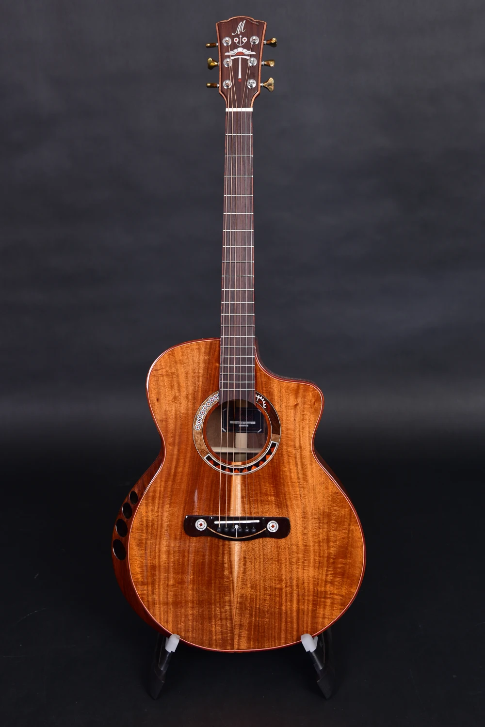 Merida Venus hand craft solid koa wood acoutic guitar ...