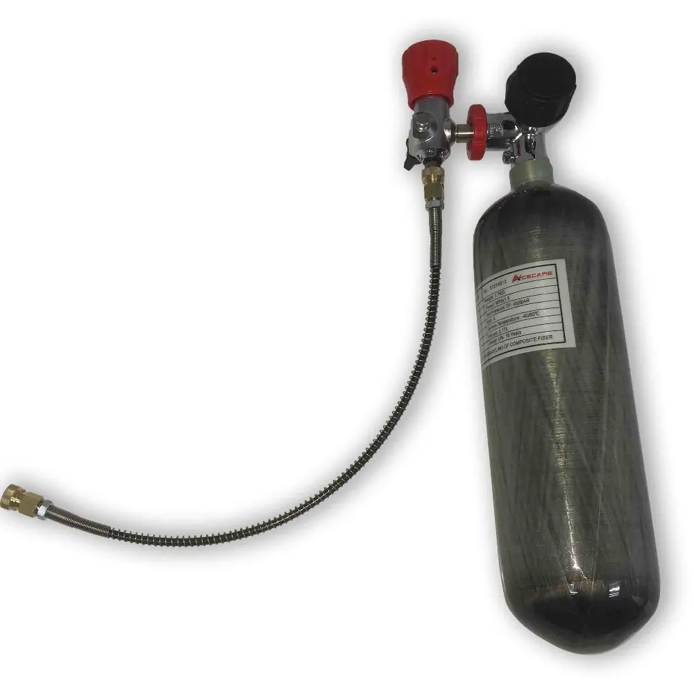 High Quality 2.17L 30Mpa 4500psi Carbon Ffiber Tank Air Softgun Air Pcp Guns With Valve And Filling Station Acecare AC1217201-S High Quality 2.17L 30Mpa 4500psi Carbon Ffiber Tank Air Softgun Air Pcp Guns With Valve And Filling Station Acecare AC1217201-S