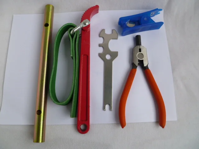 Cartucho de Filtro de Purificador de Água Ferramenta de Instalação de Torneira Máquina de Água Ferramenta de Serviço Pós-venda Chave de Soquete Faca de Cortador Pcs