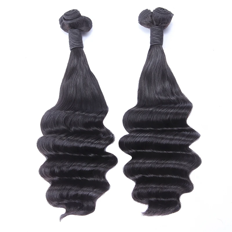 Hot Beauty Hair Funmi Half Ocean Wave Brazilian Virgin Hair Tissage Cheveux Humain One Bundles Can Buy 3 or 4 Can Be Dyed Hair Extension (7)