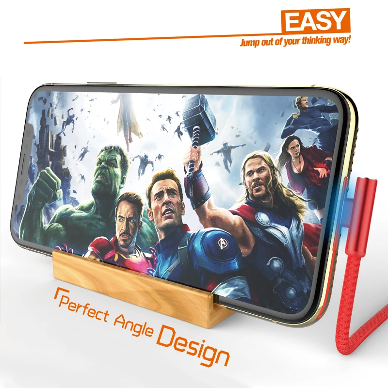 USB кабель MOXOM Type C игровой для iPhone X XR XS Max 8 7 6 Plus быстрой зарядки 5 мобильный телефон