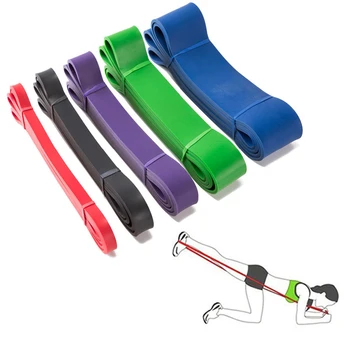 

High Elastic Gym Fitness Resistance Bands Powerlifting Pull Up Assist Bands For Stretching Resistance Training Rubber Pull Ropes