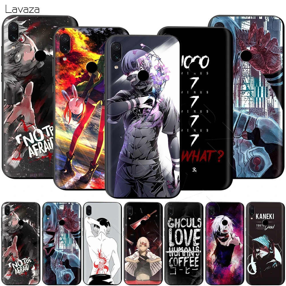 Японский аниме чехол Tokyo Ghoul для Xiaomi Redmi Note 8 9 S K30 Pro MI MAX 3 6 SE A1 A2 A3 10 Lite Plus 8A F1 |