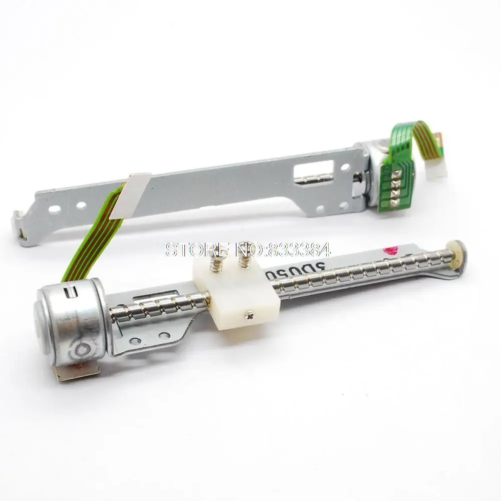 

DC 4-6V 500mA 2 phase 4 wire Micro stepper motor Screw Rod slide block