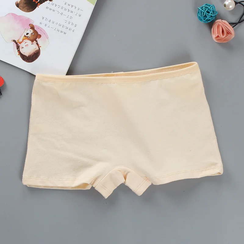 High Quality Girl Safety Shorts Pants Solid Underwear Soft Elastic Cotton Leggings Girls Lace Briefs Short Pants For Children