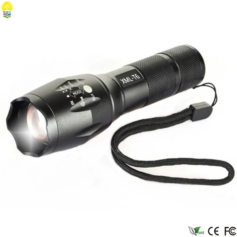 Lâmpadas Led e Tubos lanternas aaa 18650 bateria móvel Product Name : Xml t6 Flashlight