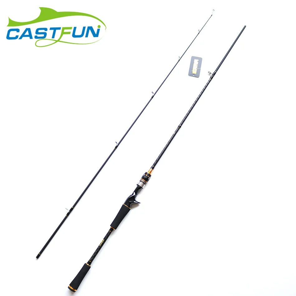 

Castfun M Power 2.1m Casting Rod CW 7g-15g 2 Section Carbon Casting Rod Canne a Peche Baitcasting Fishing Rod