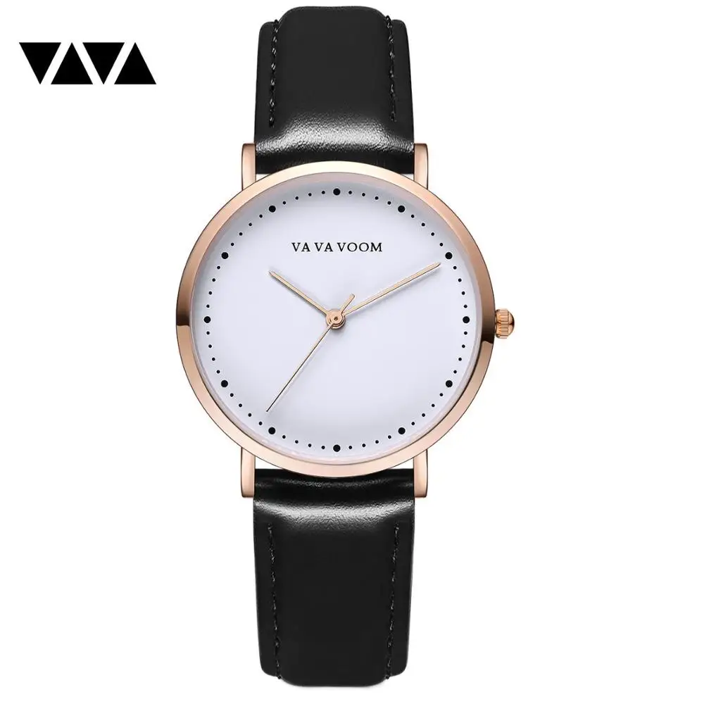Женские часы Лидирующий бренд Роскошные женские наручные часы женские часы модные женские часы reloj mujer zegarek damski - Цвет: black 2