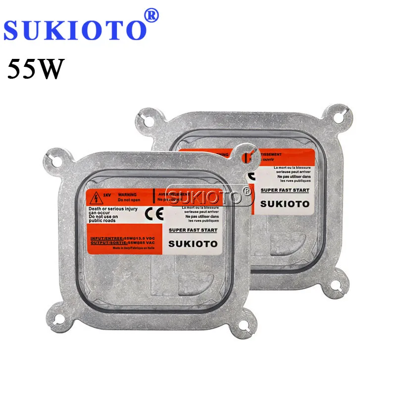 SUKIOTO D1S 55W HID xenon ballast 8A5Z13C170A 7L7Z13N021A AC ballast D1S D1R D3S D3R headlight bulbs conversion kit replacement (1)