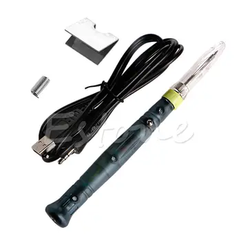 

New Professional Mini 5V 8W LED Indicator USB Powered Welding Soldering Iron Kit
