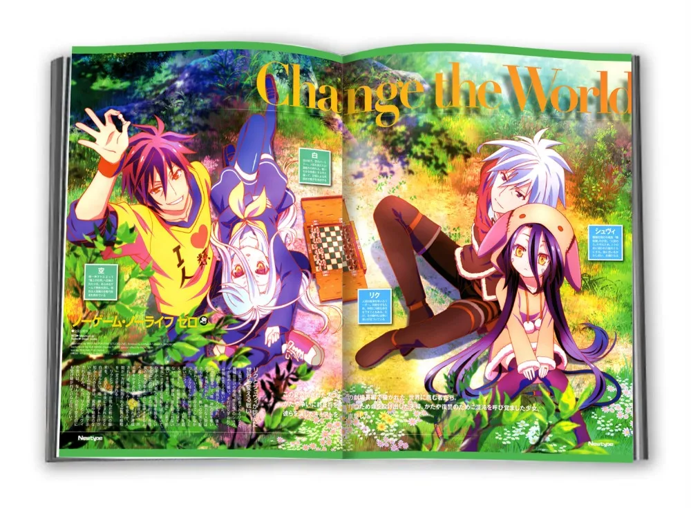 No Game No Life Collection Colorful Art Book Limited Edition Collector S Edition Picture Album Paintings Anime Photo Album Arts Photography Aliexpress