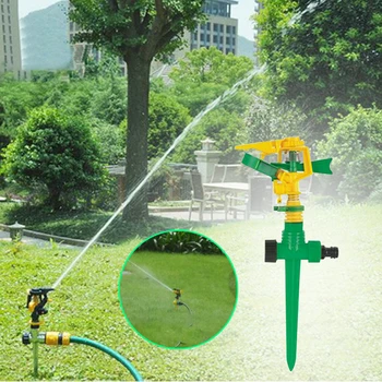 

Lawn 360 Degree Watering Rotating Water Nozzle Impulse Sprinkler Fitting Garden