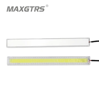 

2X 17cm LEDs Car COB DRL Driving Fog Light Flexible Daytime Running Light For Honda/Toyota/Hyundai/VW/Kia For Mazda/Buick/Nissa