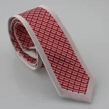 Yibei Coachella Галстуки красная сетка галстук розовый граничит Тощий шеи Галстуки новинка Дизайн жаккардовая Gravatas masculinas Slim Галстуки Для мужчин подарок