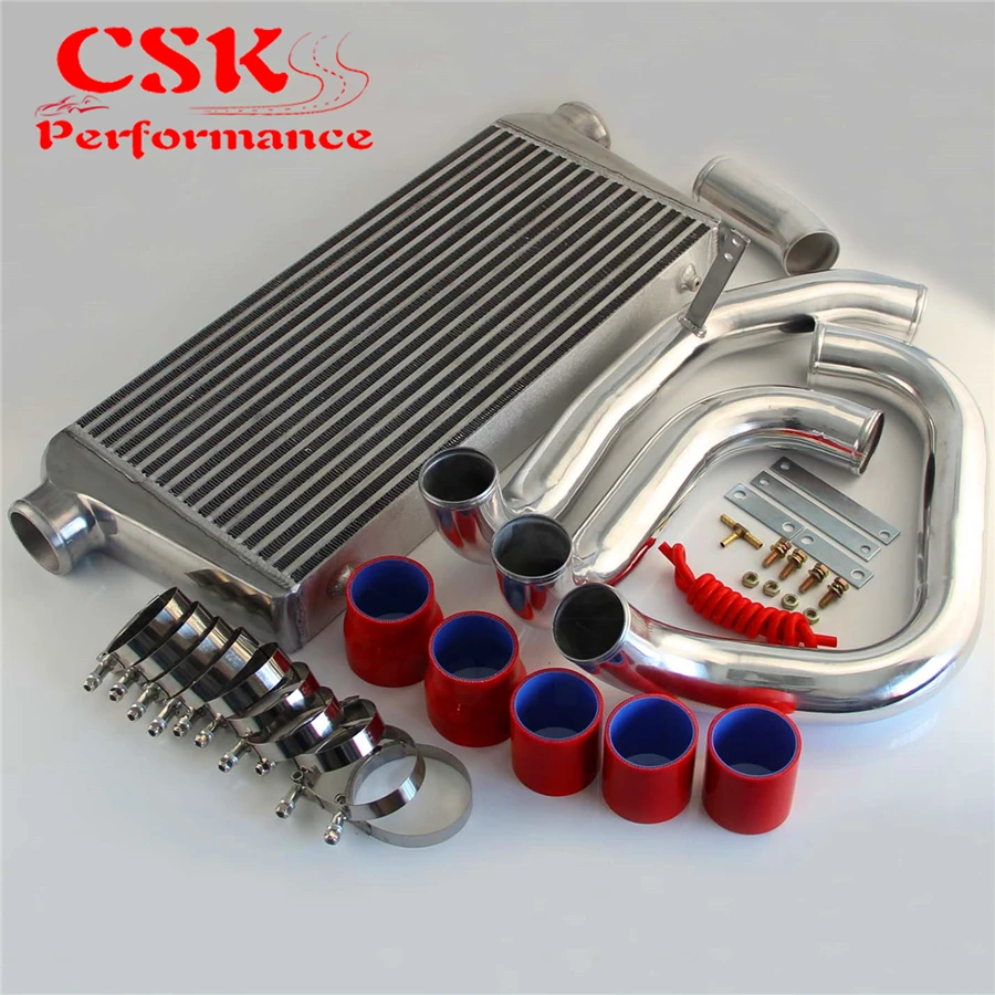 

Upgrade Intercooler w/ Aluminum Piping Pipe Kit Fits For Nissan Skyline R32 R33 R34 GTST RB20 RB25DET 93-98 Blue / Black /Red
