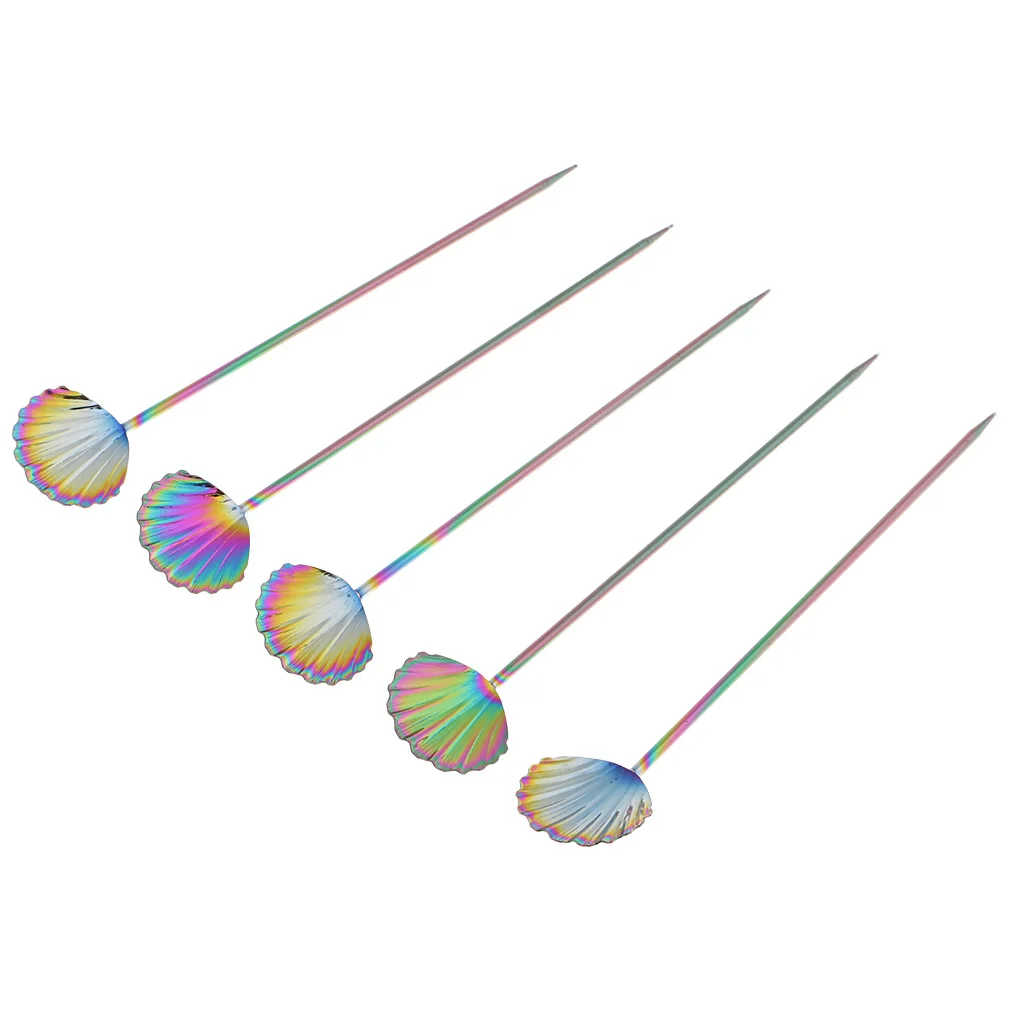 MagiDeal Buffet Cupcake Fruit Fork Cake Dessert Salad Sticks Food Drinks Picks for Party Supplies Tableware Serveware