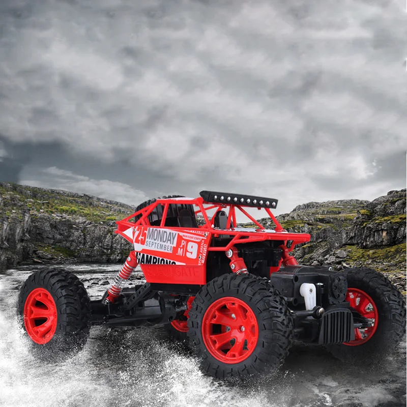 

RC Car1/18 4WD 2.4GHz Rock Crawler 4x4 Double Motors Electric Racing Wireless Remote Control Model Off-Road Vehicle Toy