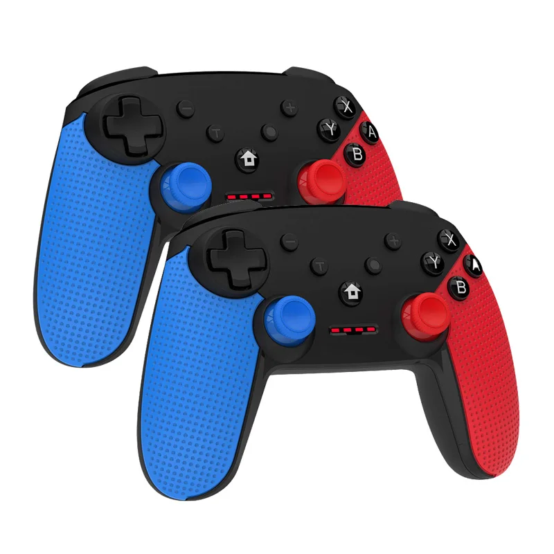 Беспроводной игровой контроллер Bluetooth Joypad для пульта ДУ, консоль NS, геймпад Pro, джойстик для телефона Android/ПК, контроллер - Цвет: Black-2