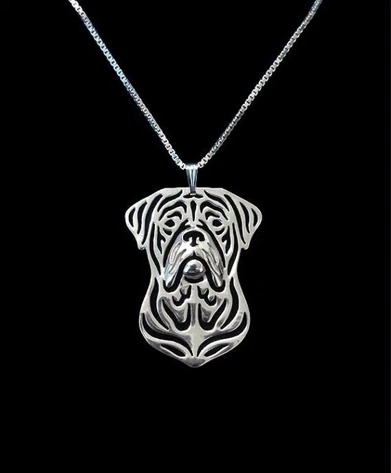 Handmade Photo Jewelry Art Dog Ltd Cane Corso Set of Bracelet and Necklace