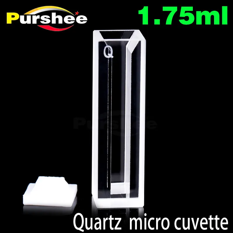 

Micro quartz cuvette with lid(1750ul)
