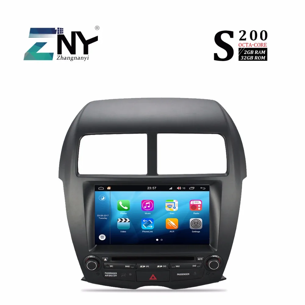 

S200 Android 8.0 Car DVD player For ASX 2010 2011 Peugeot 4008 C4 Auto Stereo Radio GPS Navigation multimedia system CarPlay