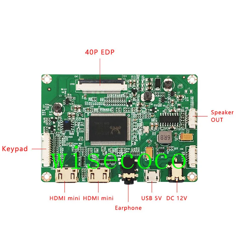 13.3 inch 2K LCD screen 2560*1440 LQ133T1JW02 display with EDP HDMI controller board for portable PC Parts