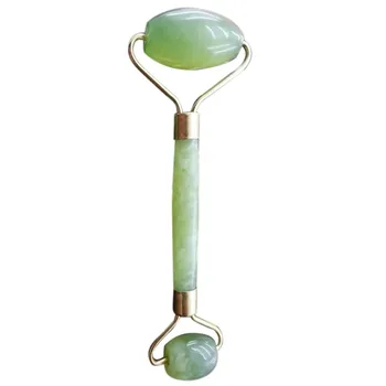 

Double Heads Natural Jade Roller Face Care Massager Handheld Anti Wrinkle Healthy Face Body Foot Massage Tools