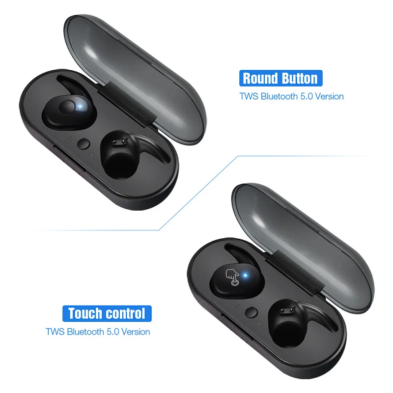 Bluetooth 5.0 TWS Wireless Headphones Stereo Earphone Sports Earbuds Gaming Headset Wireless Bluetooth Earphone PK i10 TWS i12   17)
