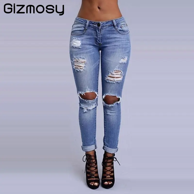 distress jeans for women