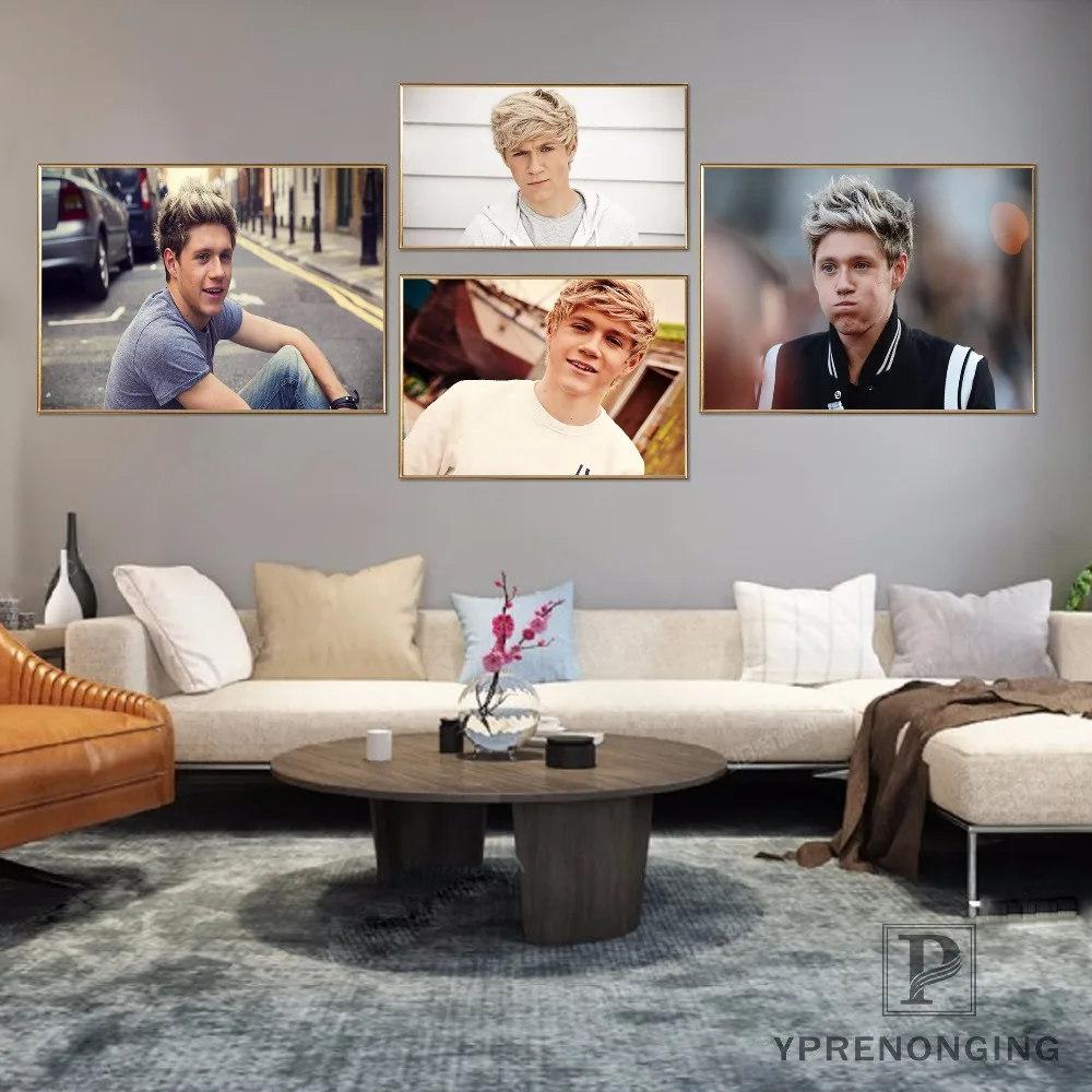 

Custom One Direction Poster Art Home Decor Canvas Printing Silk Fabric Print Wall Poster No Frame 180317@25