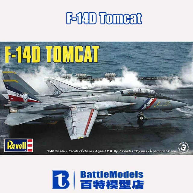 revell model 1 48 scale military models 85 5527 f 14d tomcat