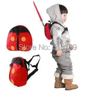 

Baby Safety Harness Strap Bat Bag / kids Anti-lost Walking Toddler Coccinella bag